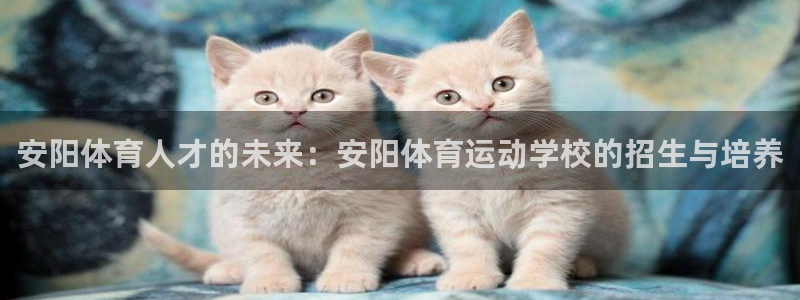 千亿国际官网下载平台注册要钱吗：安阳体育人才的未来：